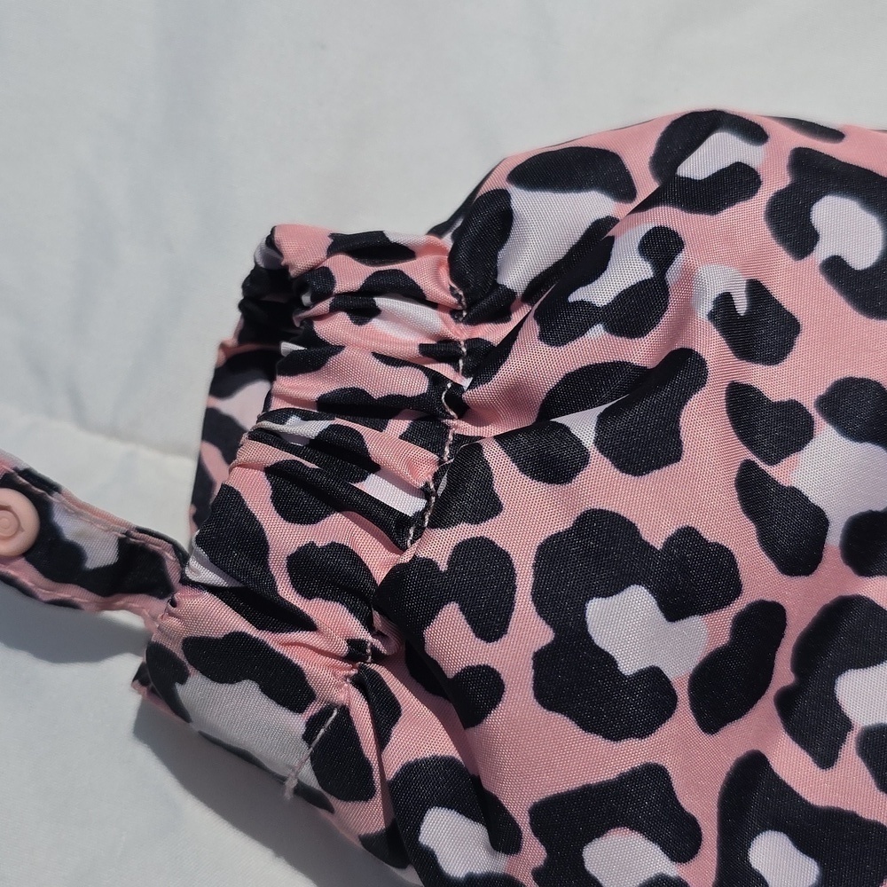 The Childrens Place -Pink Leopard Print Hooded Jacket. Size 2T. NWOT - Picture 7 of 8